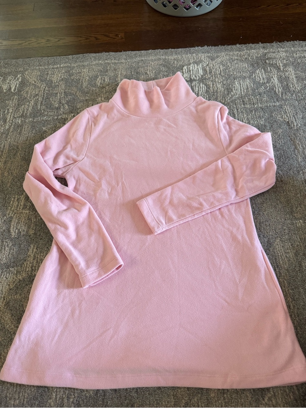 Dudley Stephen’s, Light Pink Turtleneck Long Sleeve Top - M